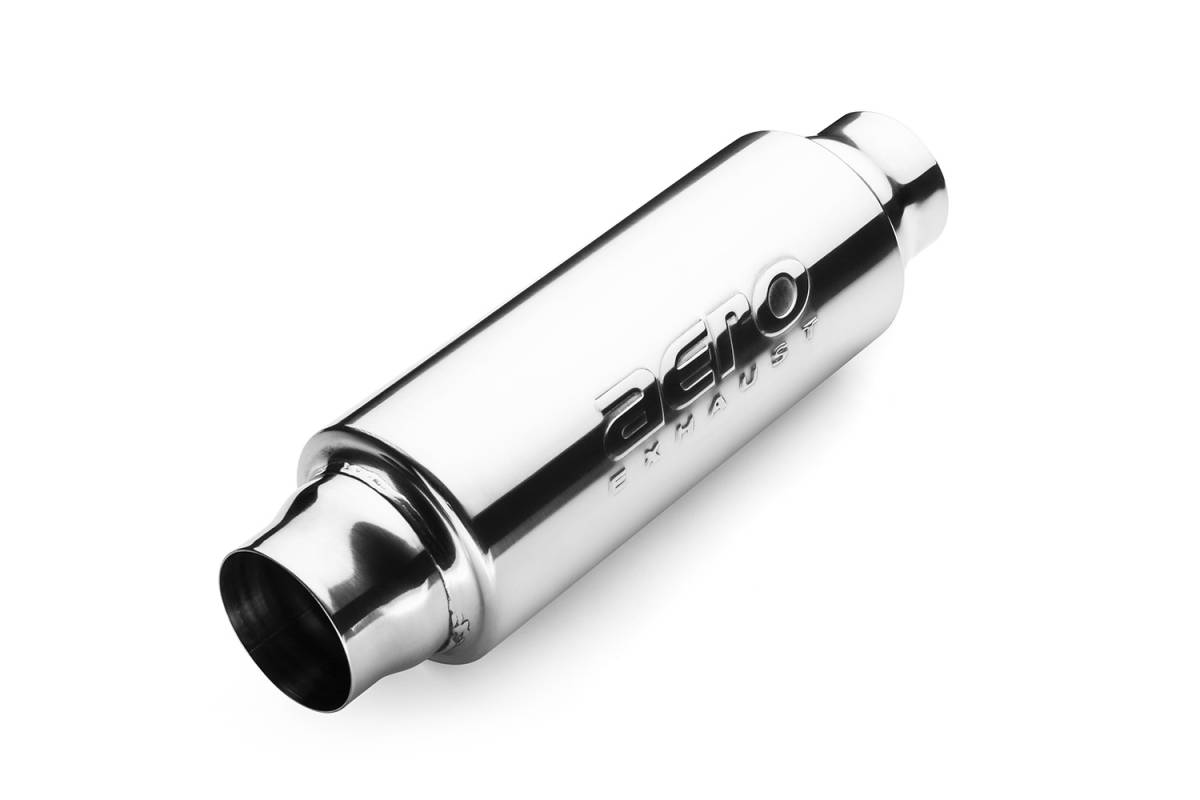 AERO Exhaust AR25 Stainless Steel Resonator 2.5" Center In / 2.5