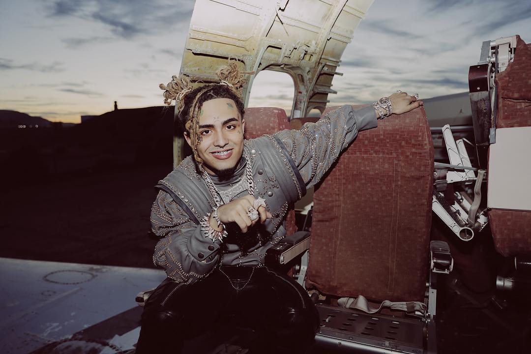 Lil Pump en style "Punk" dans "Racks on Racks" Street Wear