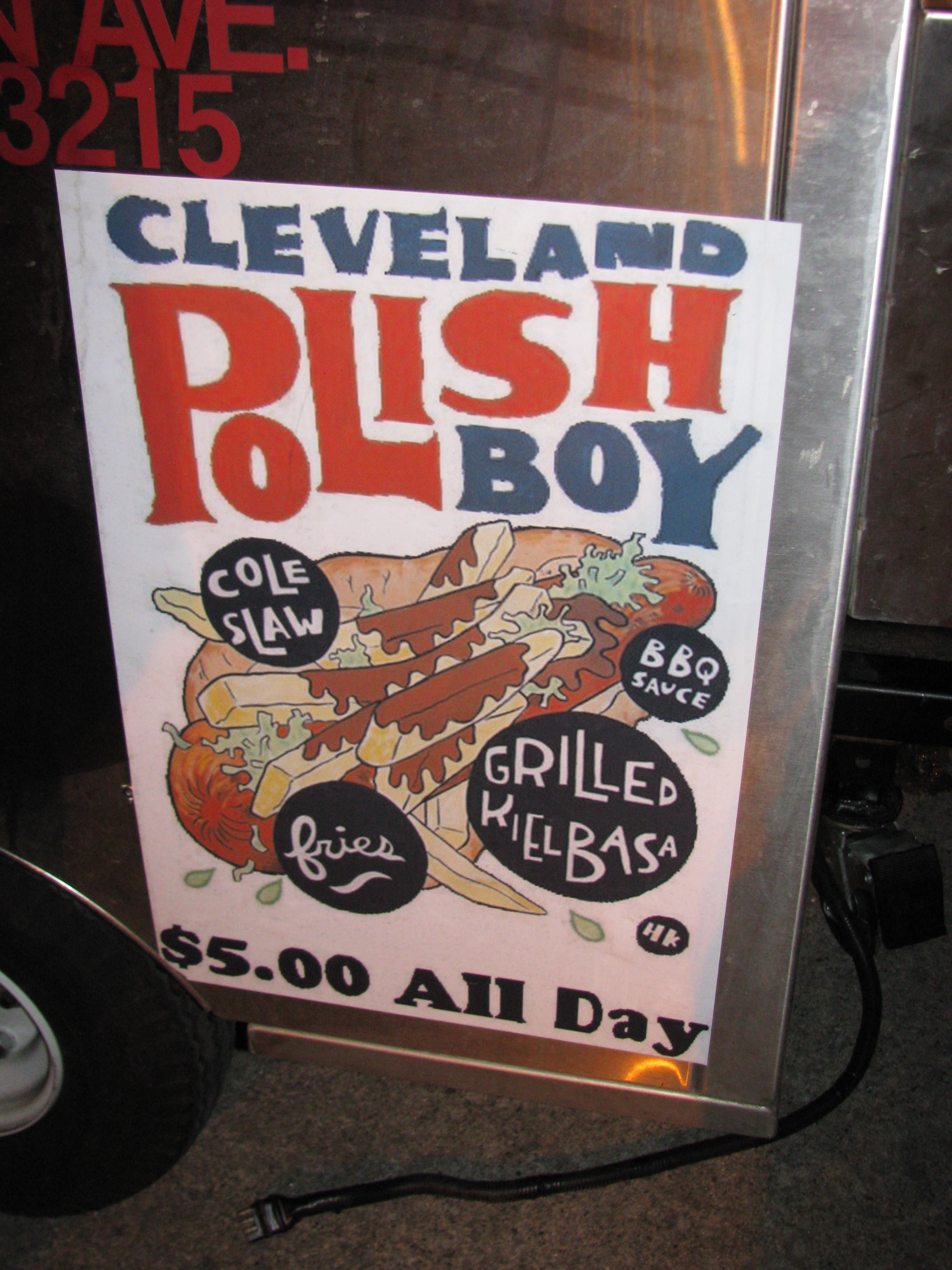 Yellow Boy’s Polish Boy’s Street Eats Columbus