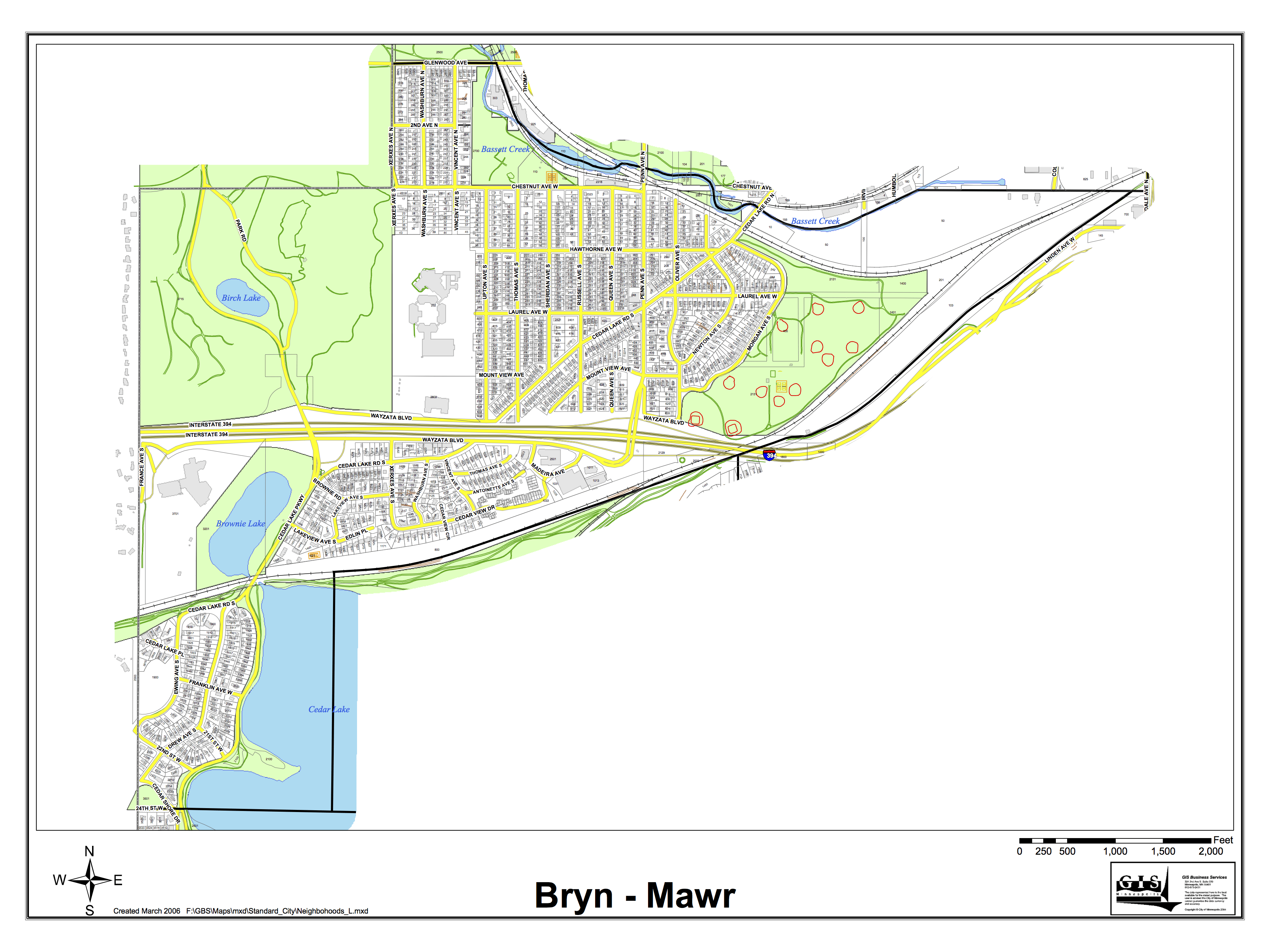 Bryn Mawr, Day 1 streets.mn