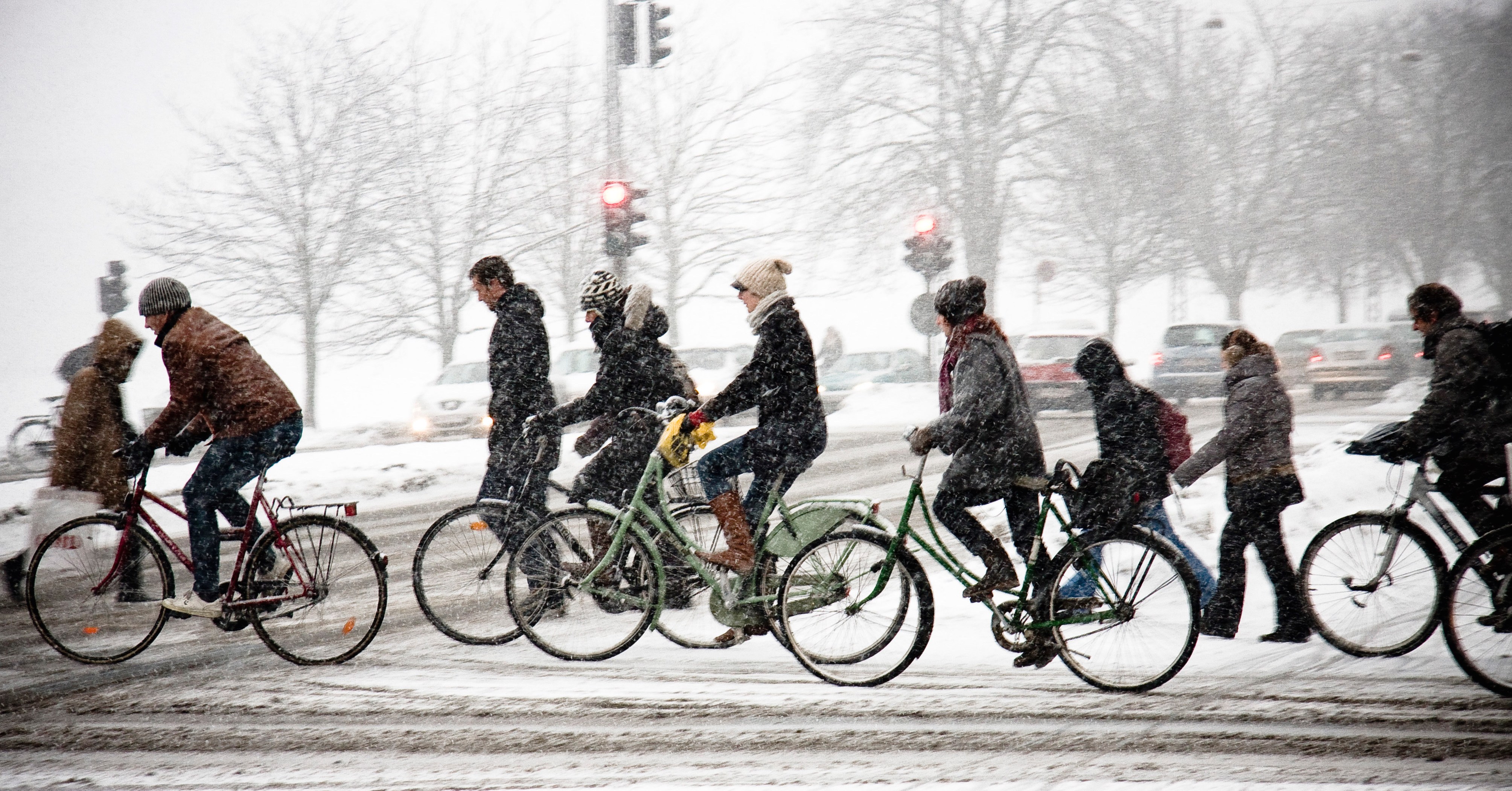 Tips for Biking in Bad Weather Snow, Ice — and Winter Generally
