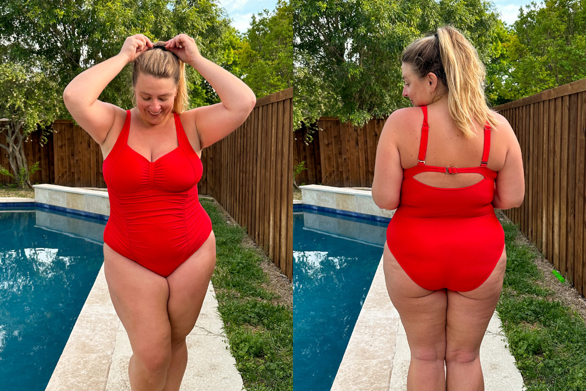 Red, White and Blue Swimsuits and Cover Ups