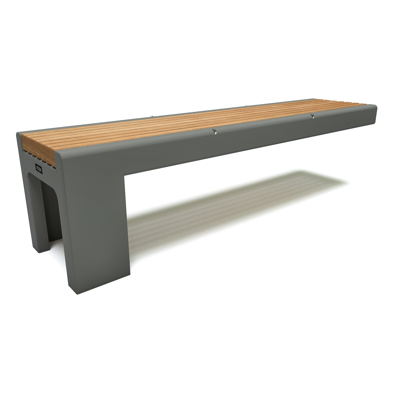 Rubix cantilevered bench seat Outdoor bench seat