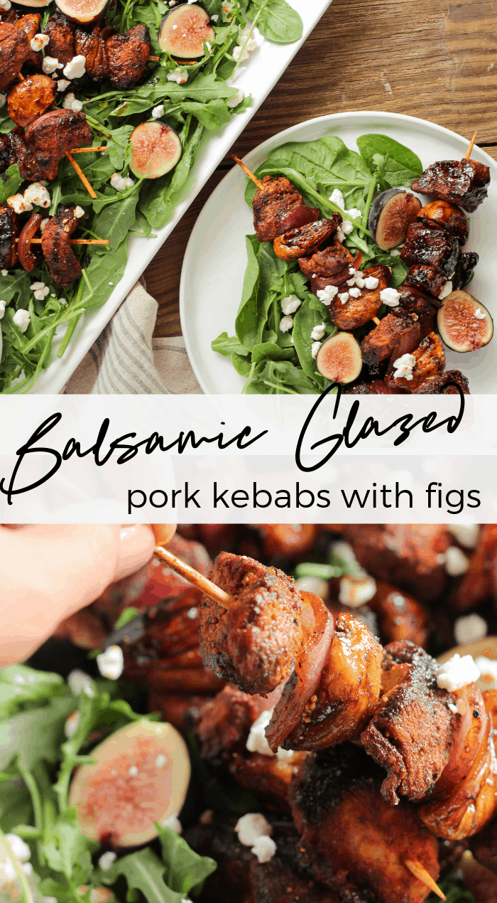 Glazed Pork Tenderloin and Fig Kebabs Street Smart Nutrition