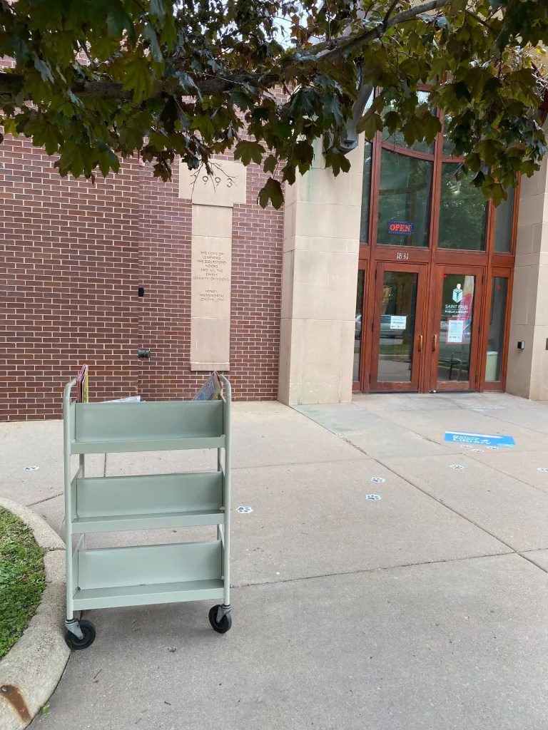 Merriam Park Public Library Streets.mn