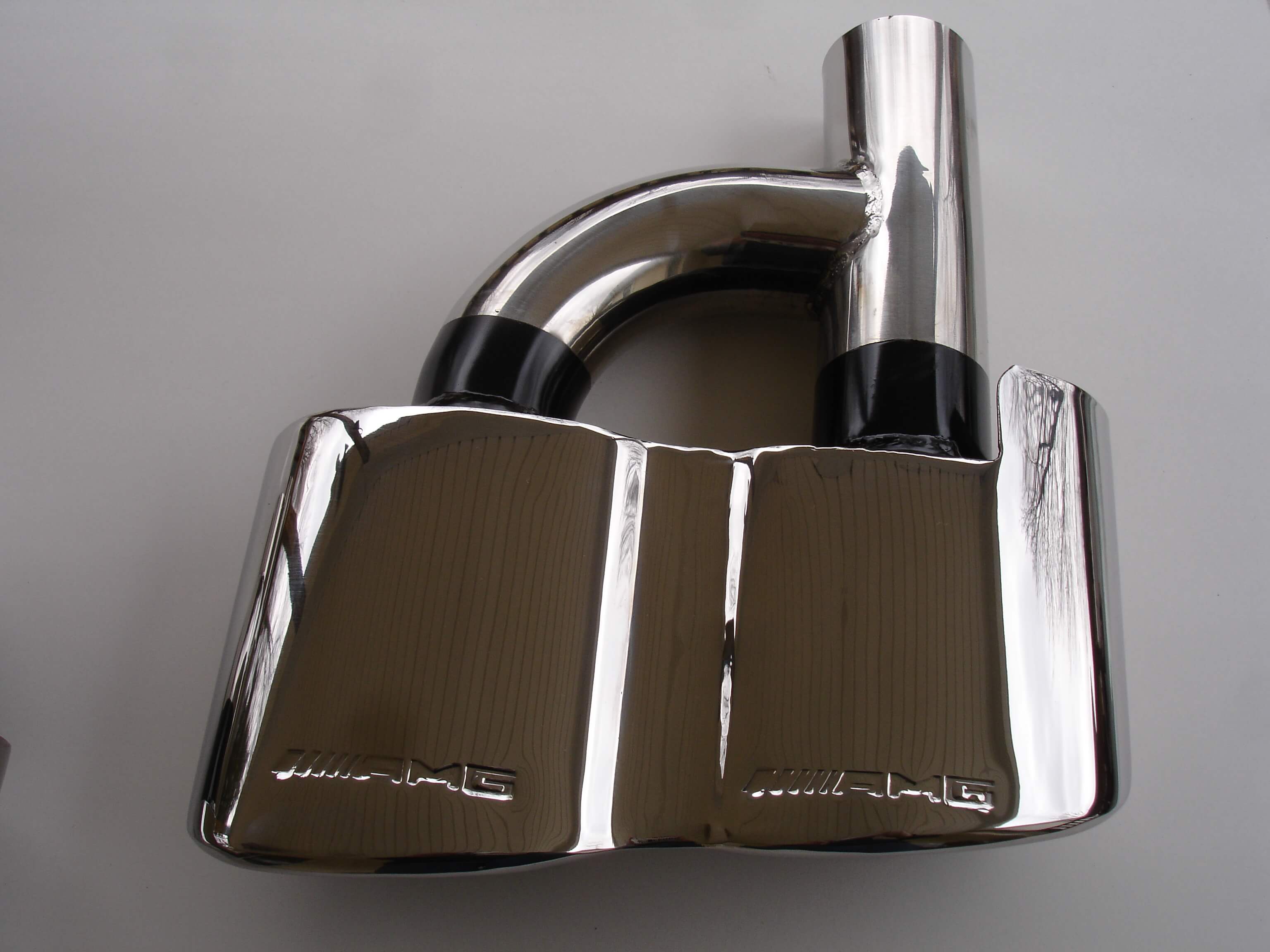 Mercedes Benz S65 AMG Style Exhaust Tips W212 E63 E350 E400 C63 C300 C350 W204 Street Solutions