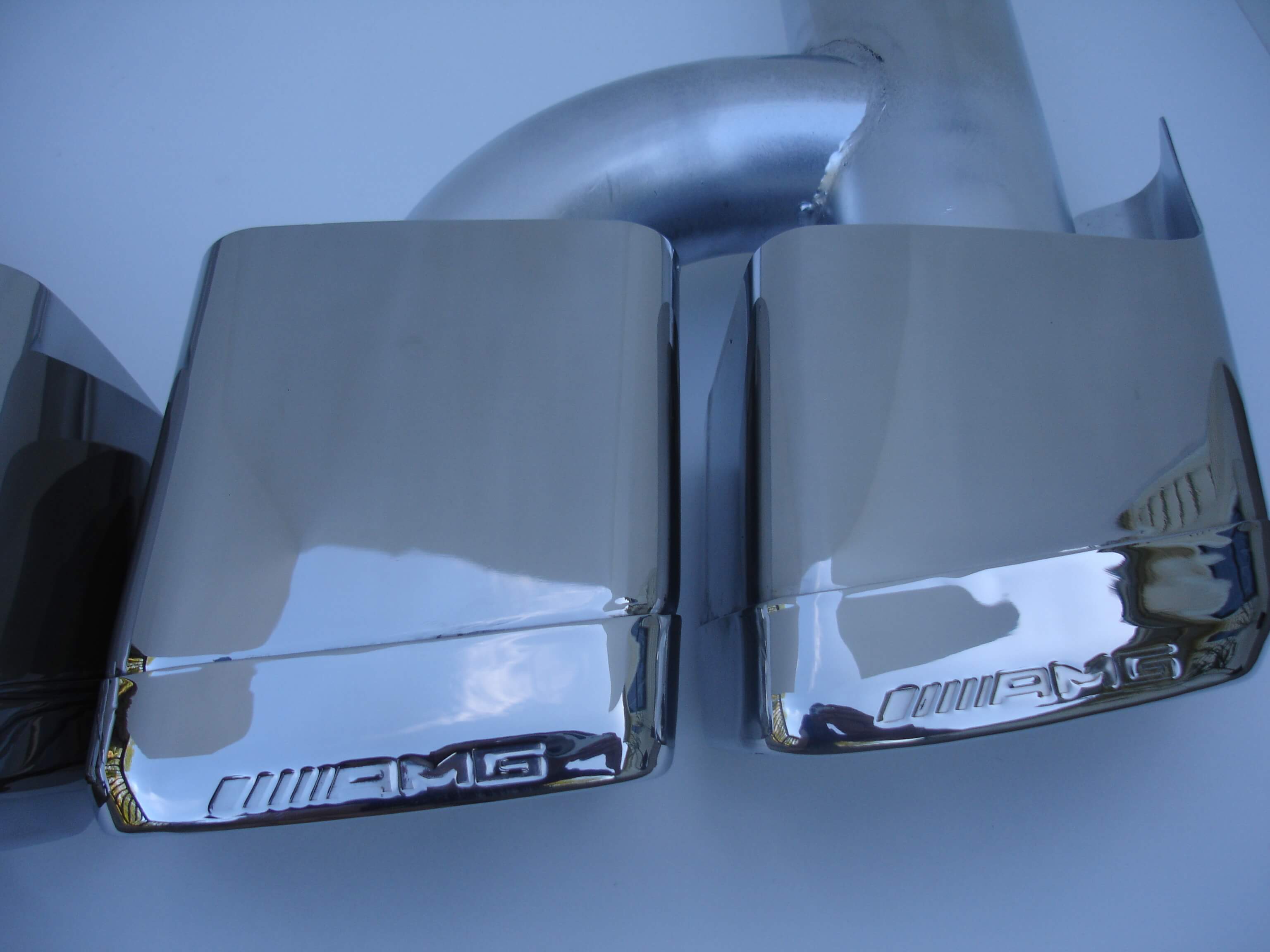 Mercedes Benz E63 AMG Style Exhaust Tips W212 C207 E Class E300 E350 E500 0912 Street Solutions