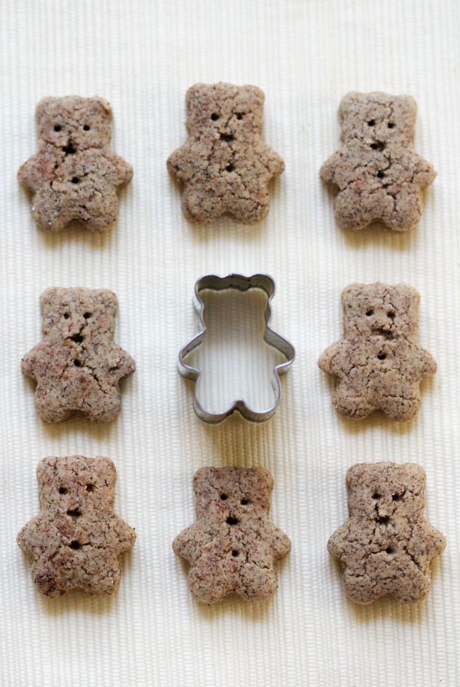 Homemade GlutenFree Teddy Grahams (Vegan, AllergyFree)
