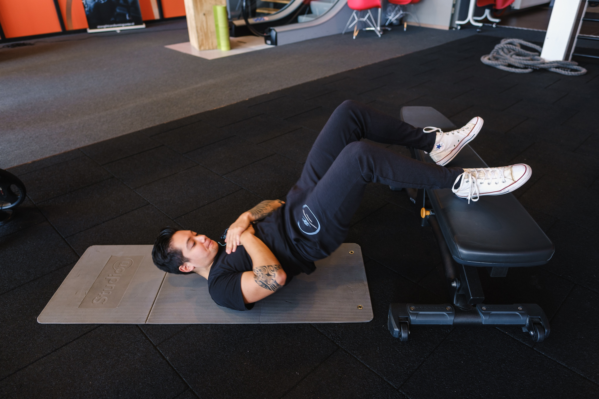 Elevated glute bridge Strength Transforming Center