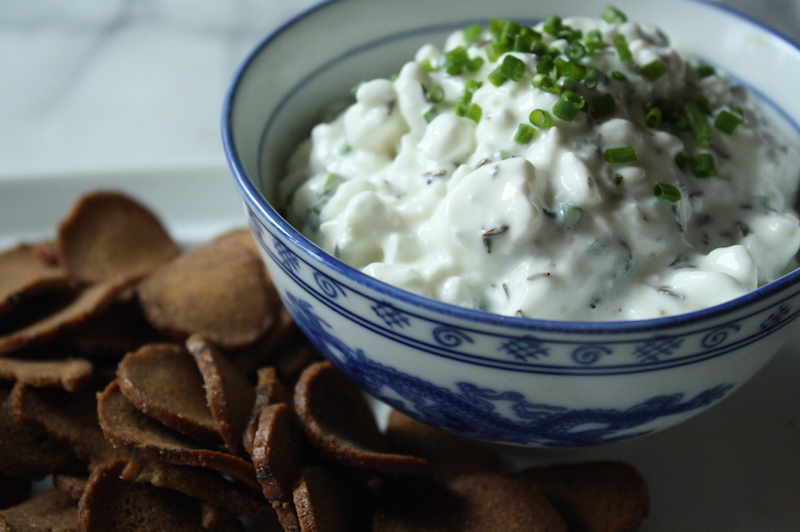 simple snacks … Caraway Spiced Cottage Cheese STRESSCAKE