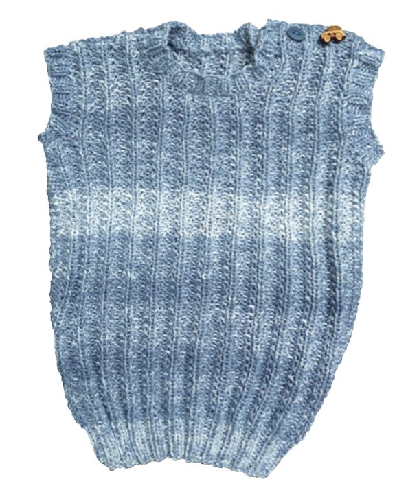 Pullunder fürs Kind stricken mit dieser Anleitung ganz
