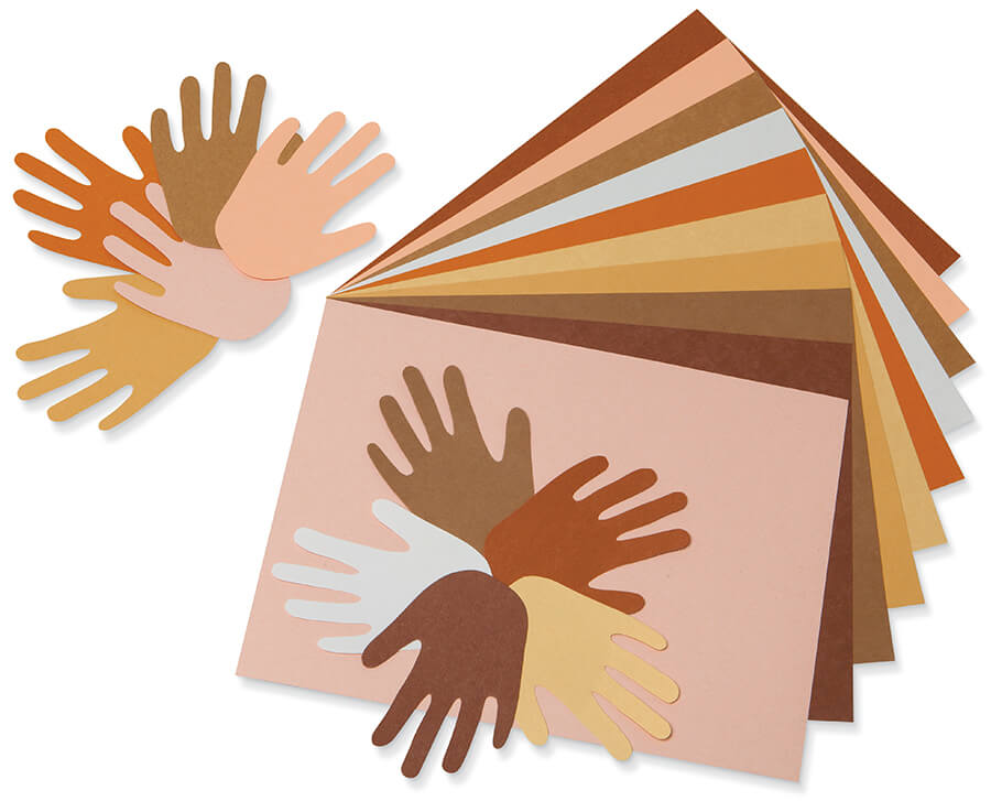 World Colors MultiCultural Construction Paper, 12" x 18