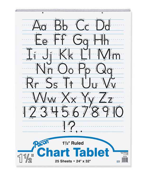 Up to 75 OFF! Chart Tablet, 11/2 Ruled, 24 x 32, 25 Sheets