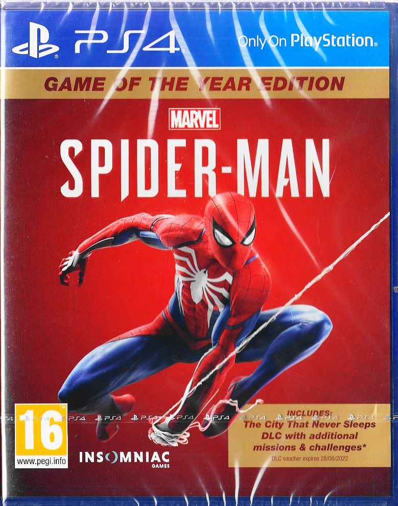 Marvel's SpiderMan Game of the Year Edition PS4 EU Version NEU