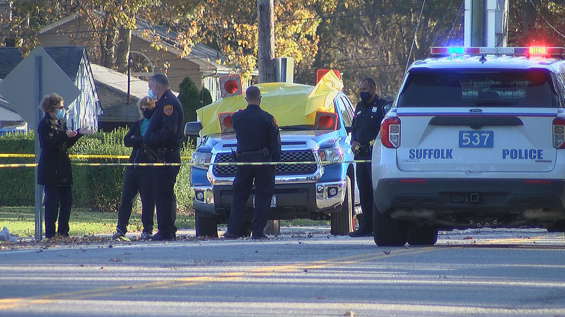 Police Investigate Body Found in Vehicle in E. Patchogue. Stringer News