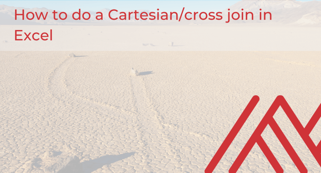 How to do a Cartesian/cross join in Excel Power Query Stringfest