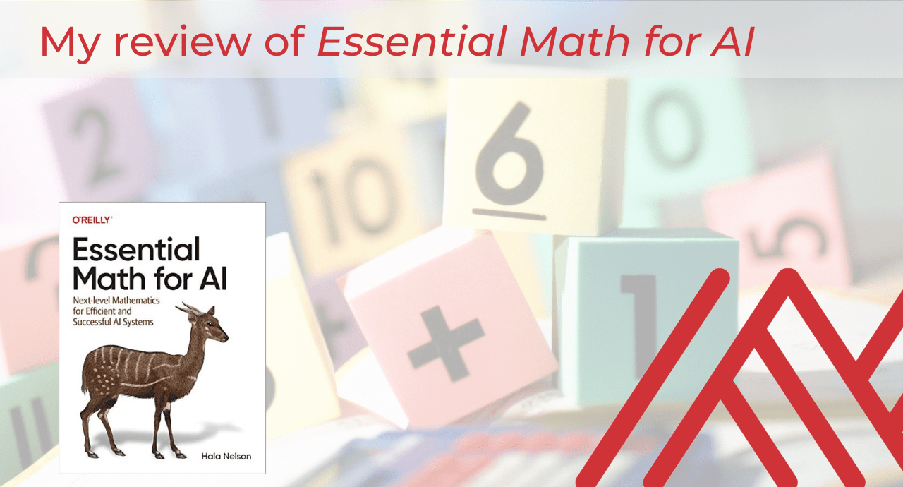 My review of Essential Math for AI