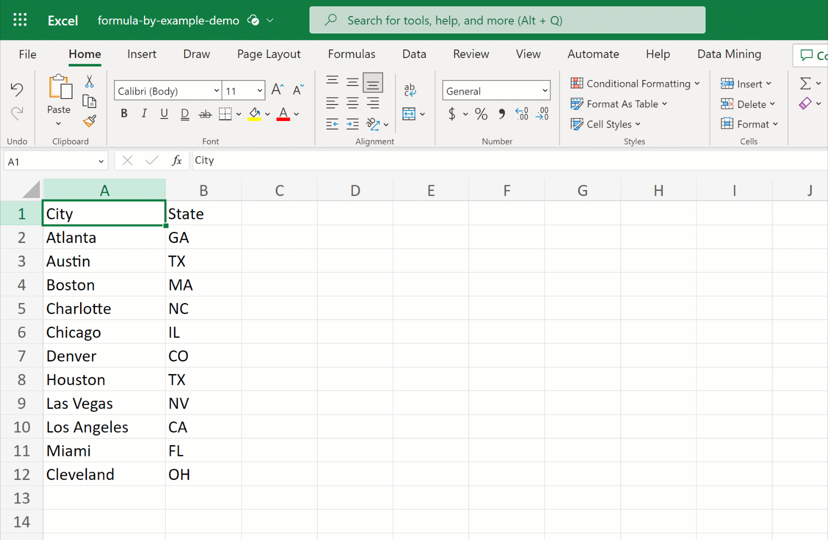 AIPowered Excel How to use Formula by Example Stringfest Analytics
