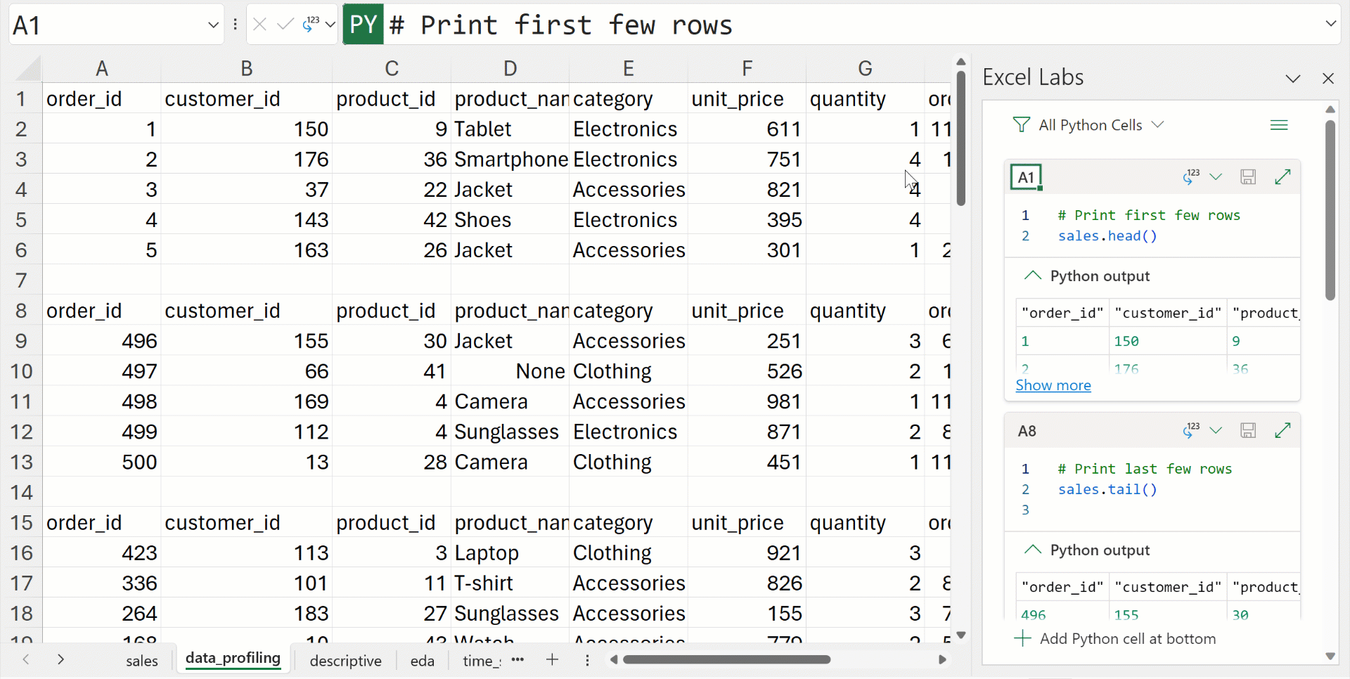 How to get the most of Python in Excel with the Python Editor from