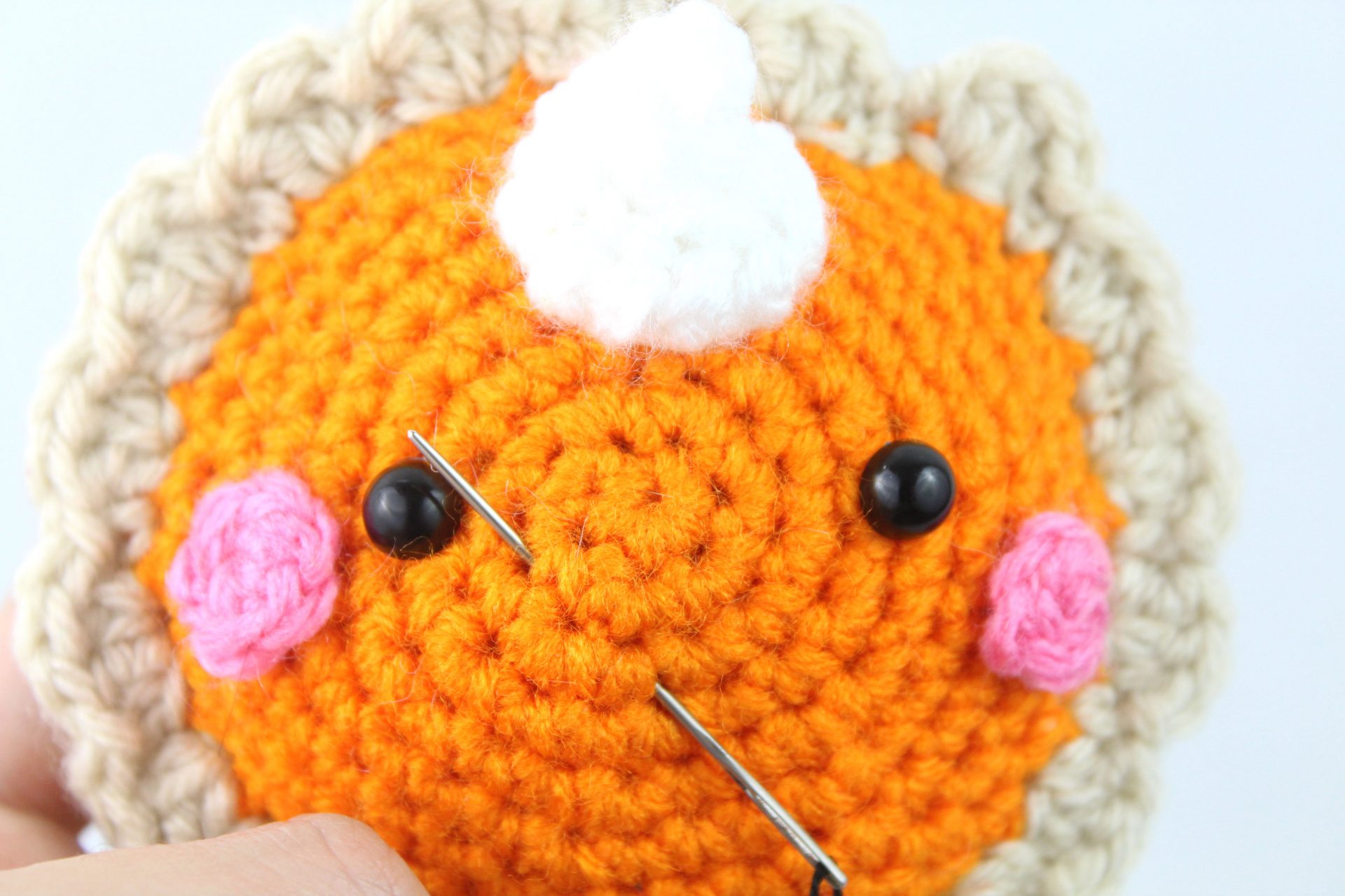 Pumpkin Pie Amigurumi Free Crochet Pattern StringyDingDing