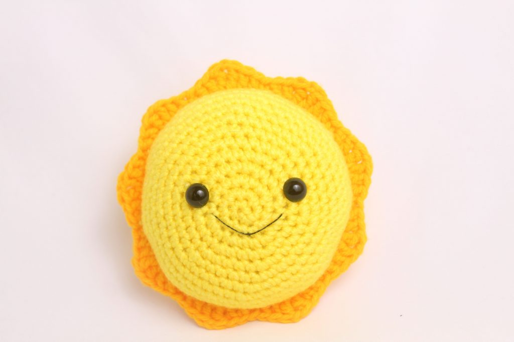 Sun Amigurumi Free Crochet Pattern StringyDingDing