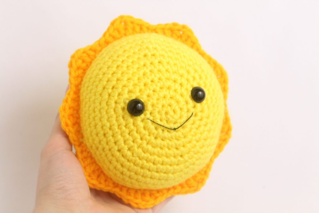 Sun Amigurumi Free Crochet Pattern StringyDingDing