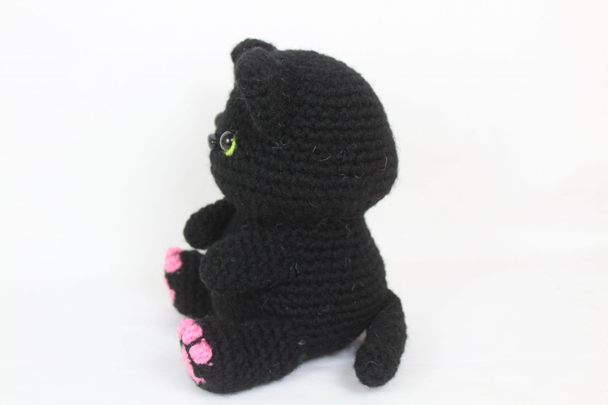 Black Cat Amigurumi Free Crochet Pattern StringyDingDing