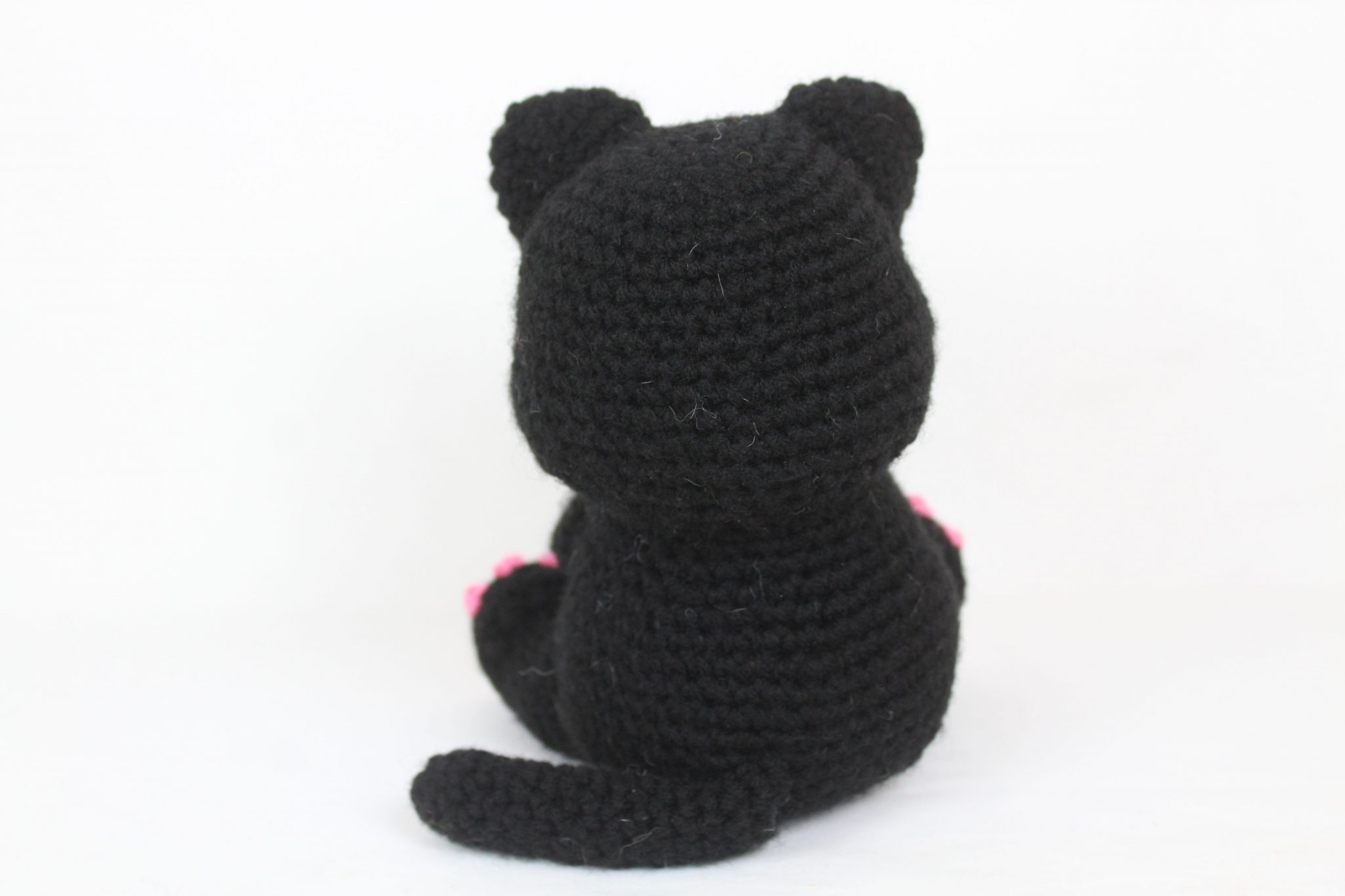 Black Cat Amigurumi Free Crochet Pattern StringyDingDing