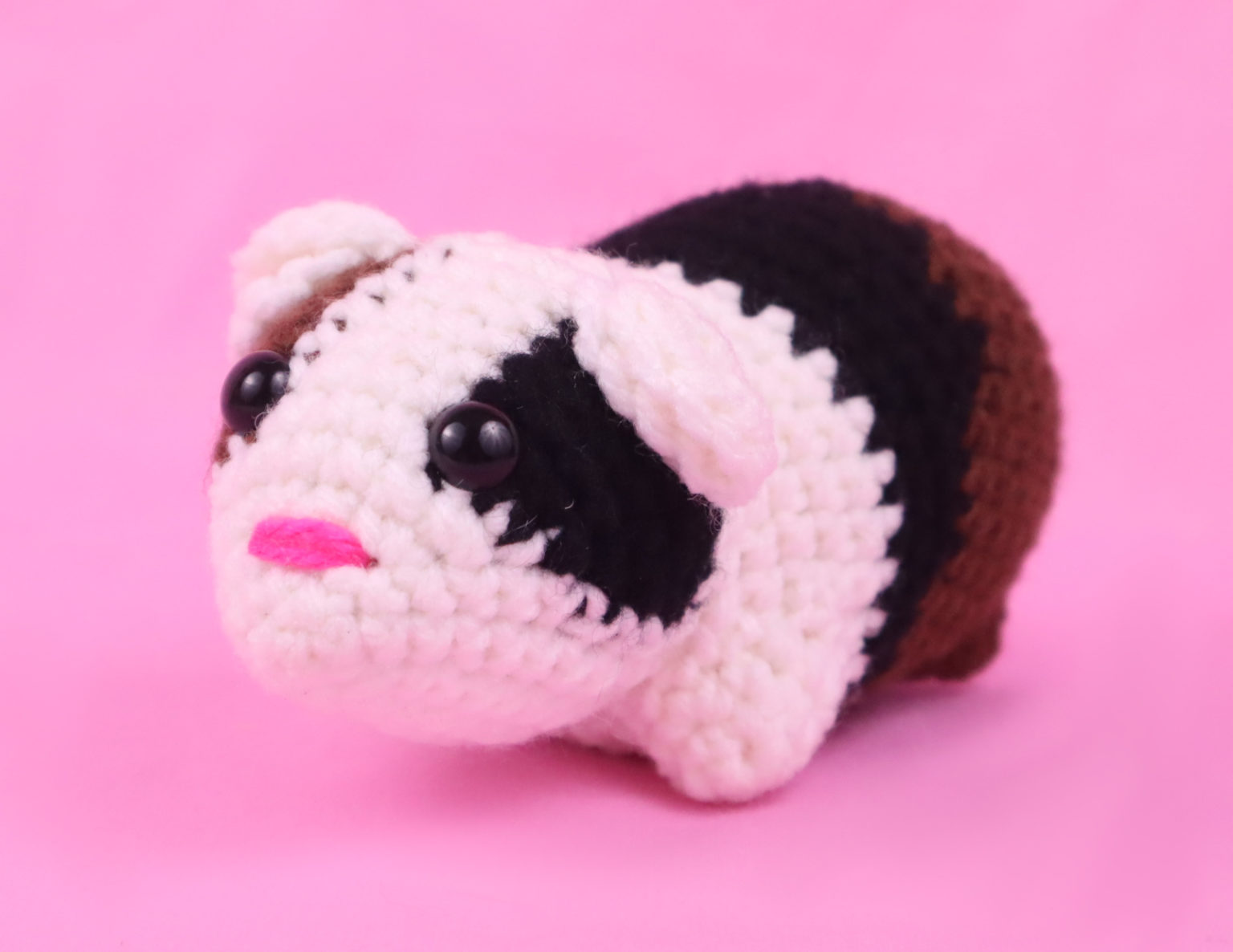 Guinea Pig Amigurumi Free Crochet Pattern StringyDingDing
