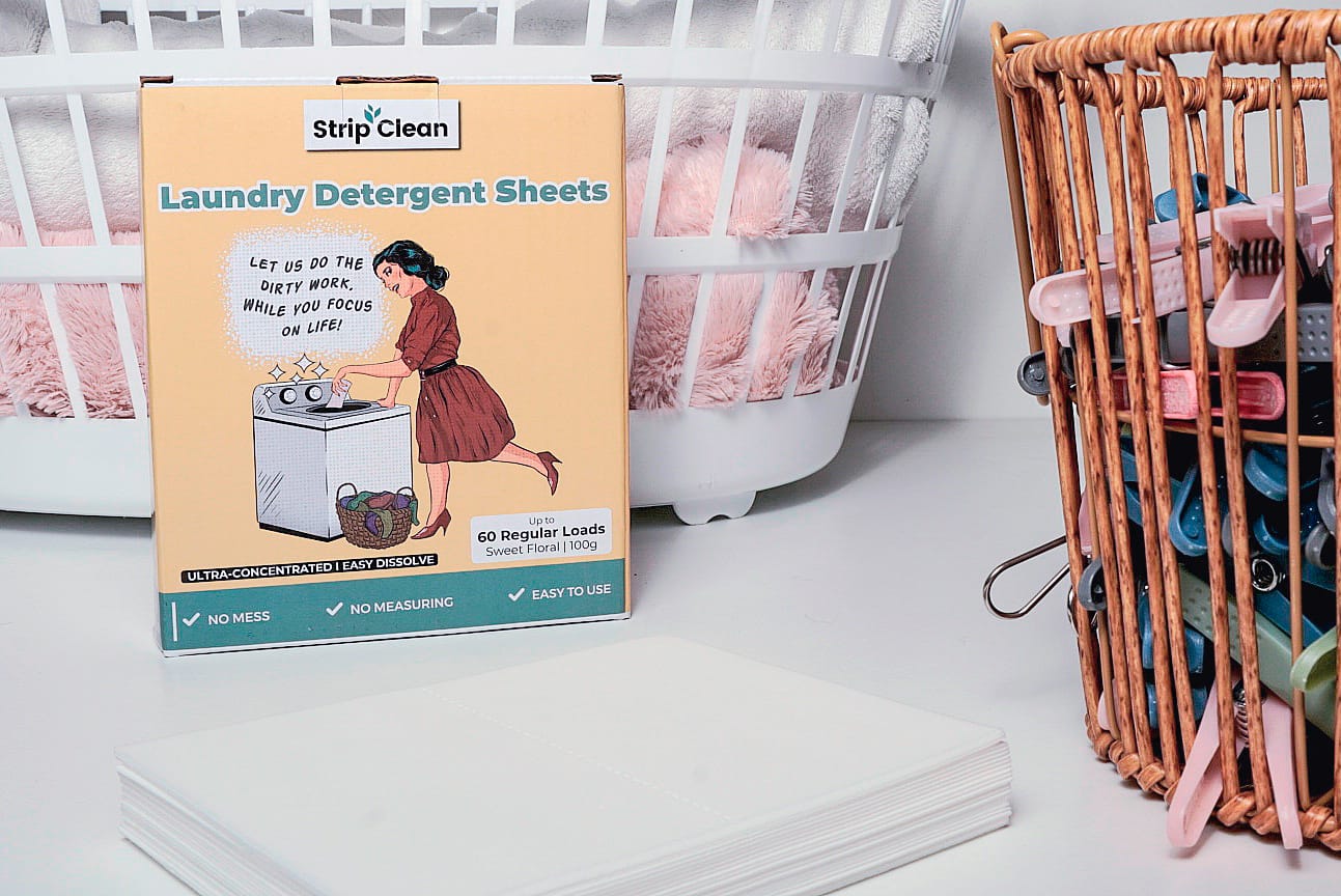 How to Organize a Small Laundry Room Strip Clean