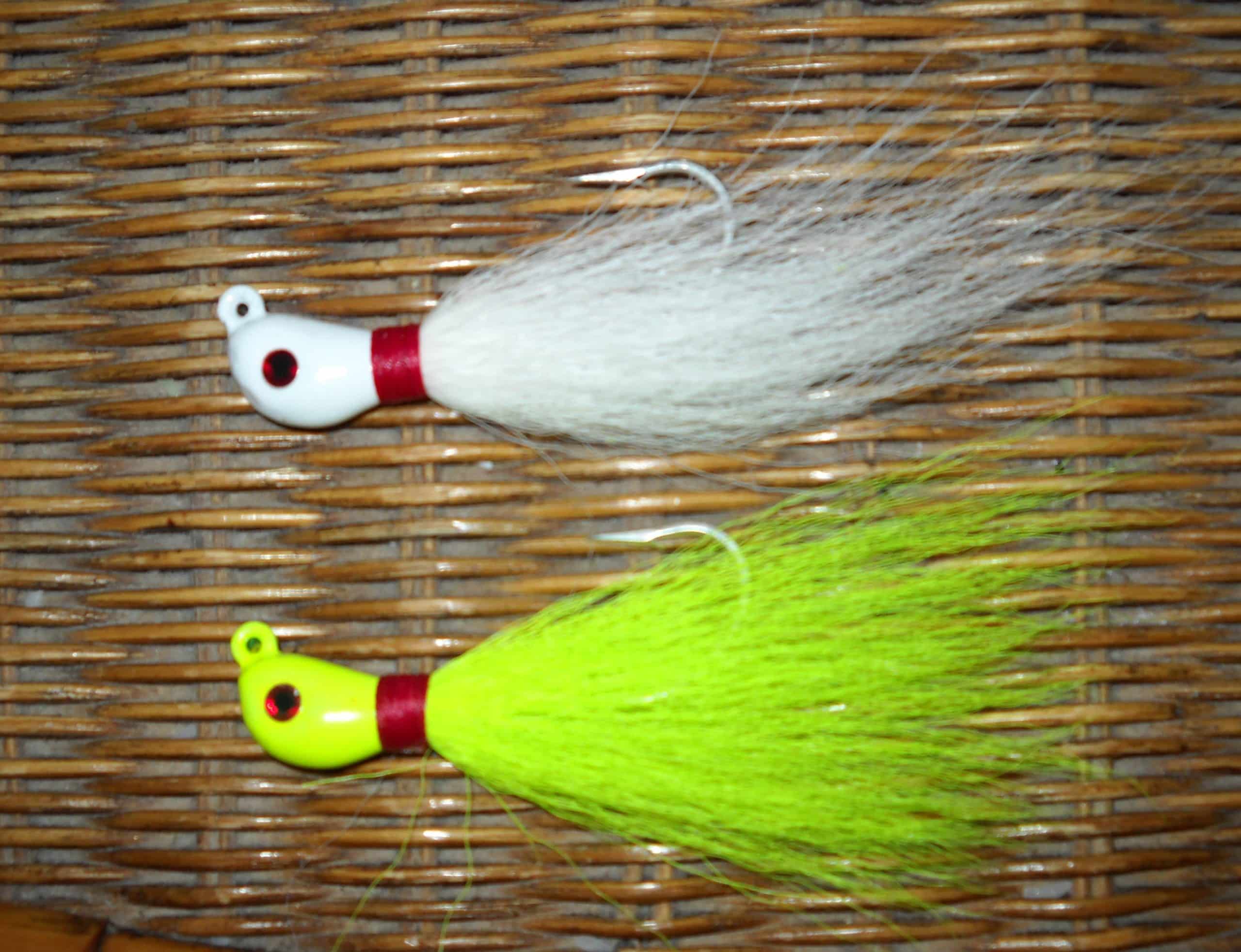 CAPTAIN JIM SPECIAL STRIPER "DOMINATOR" HAIR JIGS (6x included