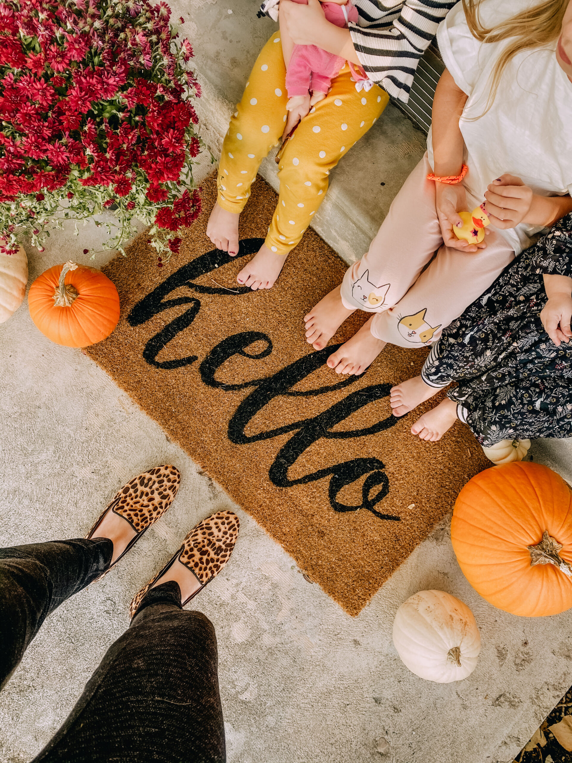 5 CUTE + EASY FALL PHOTO IDEAS Stripes in Bloom