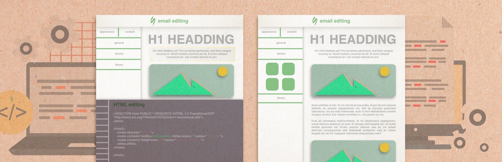 Editing HTML and CSS Codes in a Visual Block Editor Stripo.email