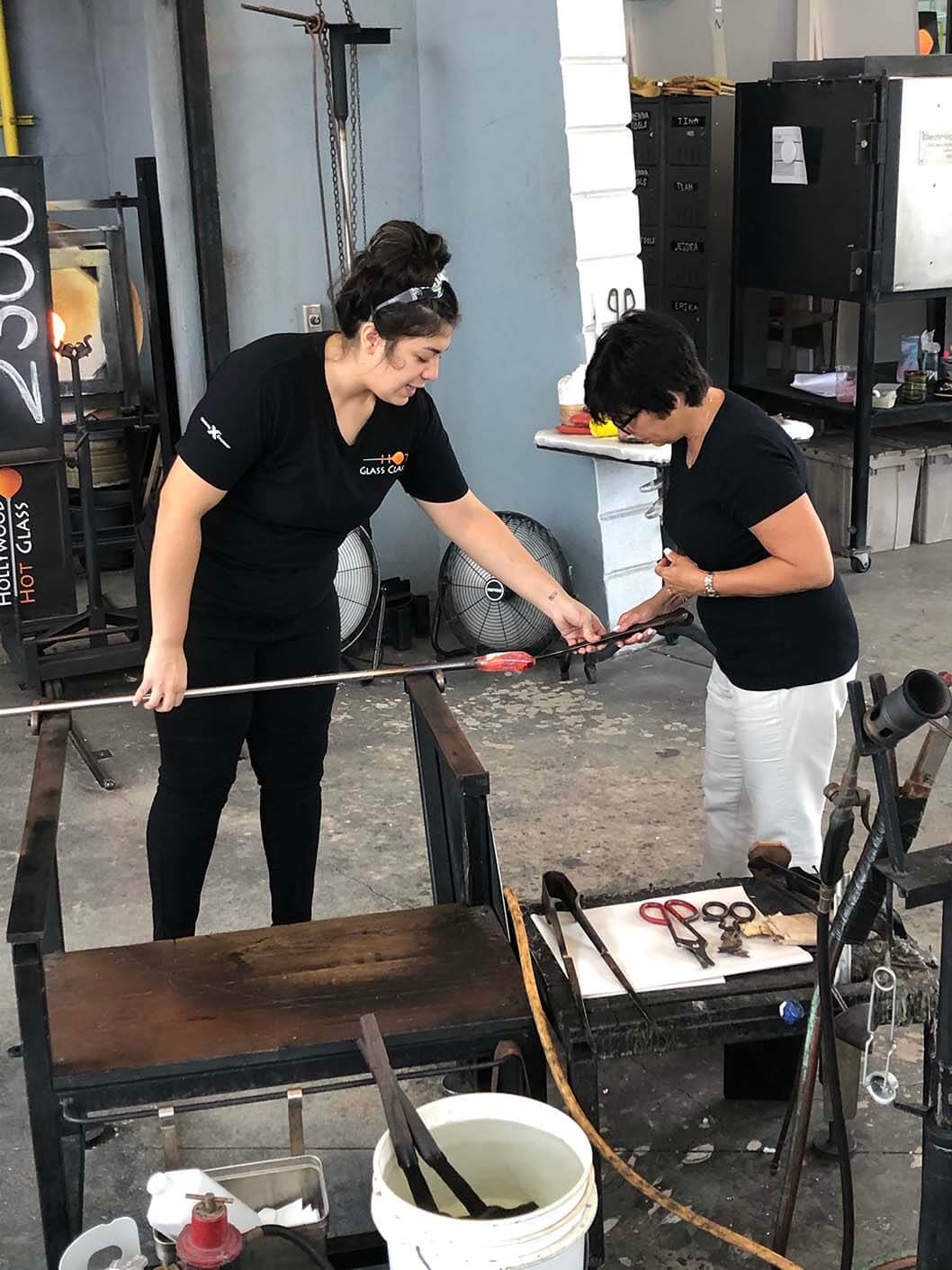 SelfDefense and Glass Blowing Group Social Strive