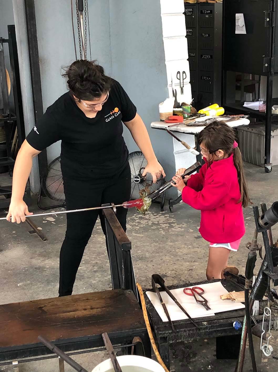 SelfDefense and Glass Blowing Group Social Strive