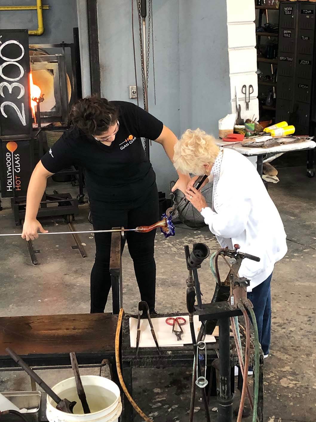 SelfDefense and Glass Blowing Group Social Strive