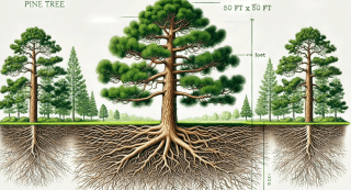 Pine Tree Root Structure Pine Forest Background Image & Photo (Free