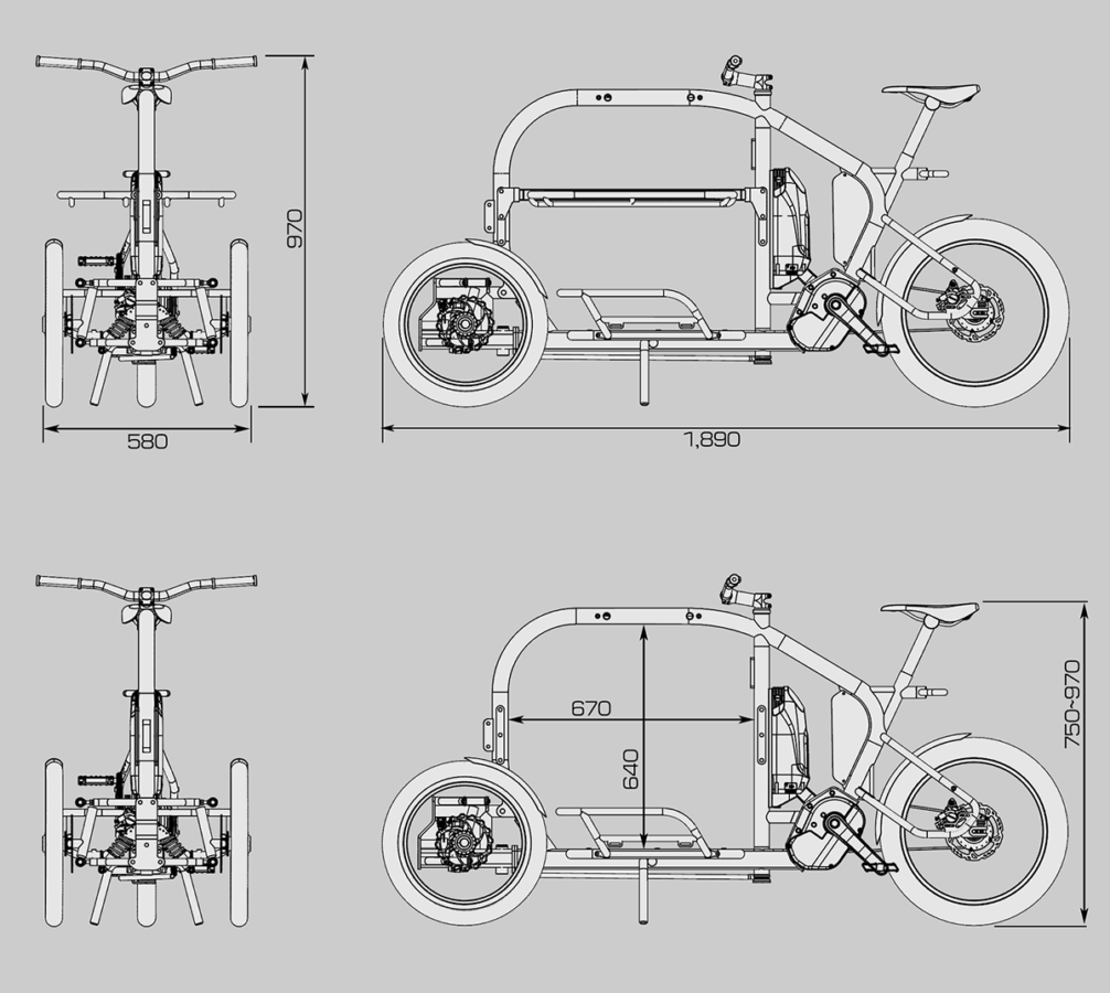 STREEK：電動アシスト三輪自転車（カーゴバイク）の詳細情報 STREEK CargoTrike