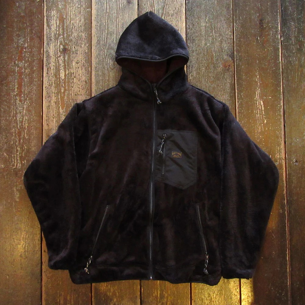 【WESTRIDE/ウエストライド】 JACKSPEAK HOODIE FLEECE BLK Stroke Clothing