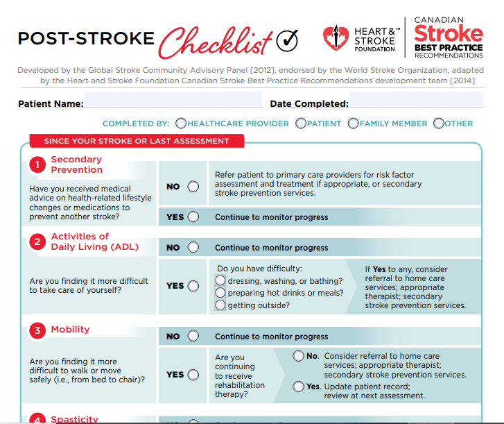 Stroke Survivors Stroke Recovery Association of Manitoba