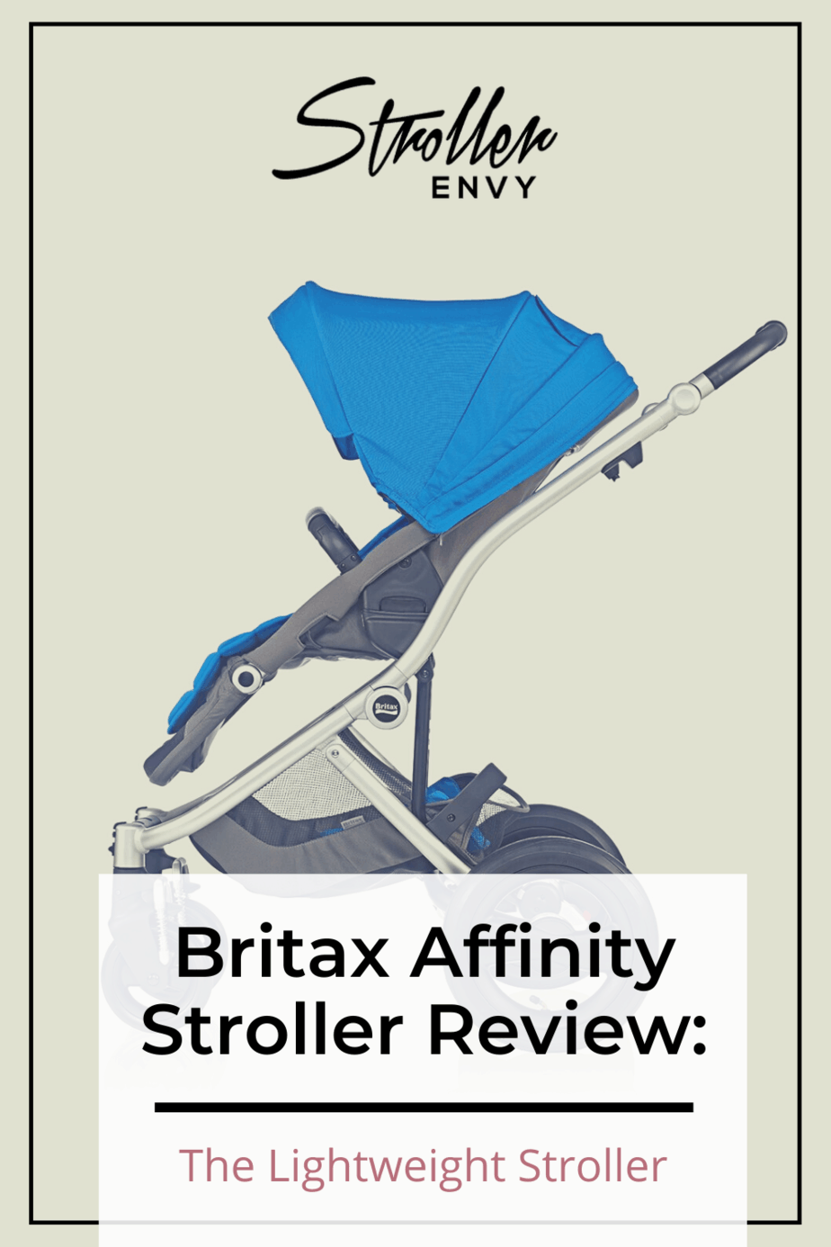 Britax Affinity Stroller Review: The Lightweight Stroller
