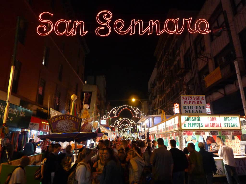 san gennaro festival new york city 2023 Feast Of San Gennaro in NYC Stroller in the City