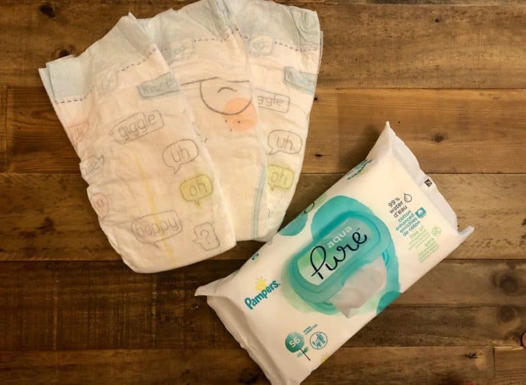 The Pampers Pure Collection Stroller in the City