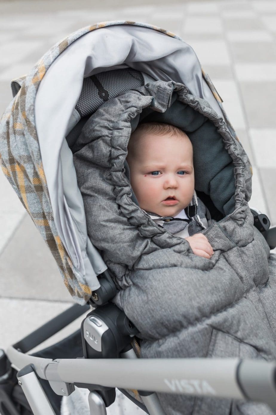 The Secret To Keeping Babies Warm During NYC Winters Stroller in the City