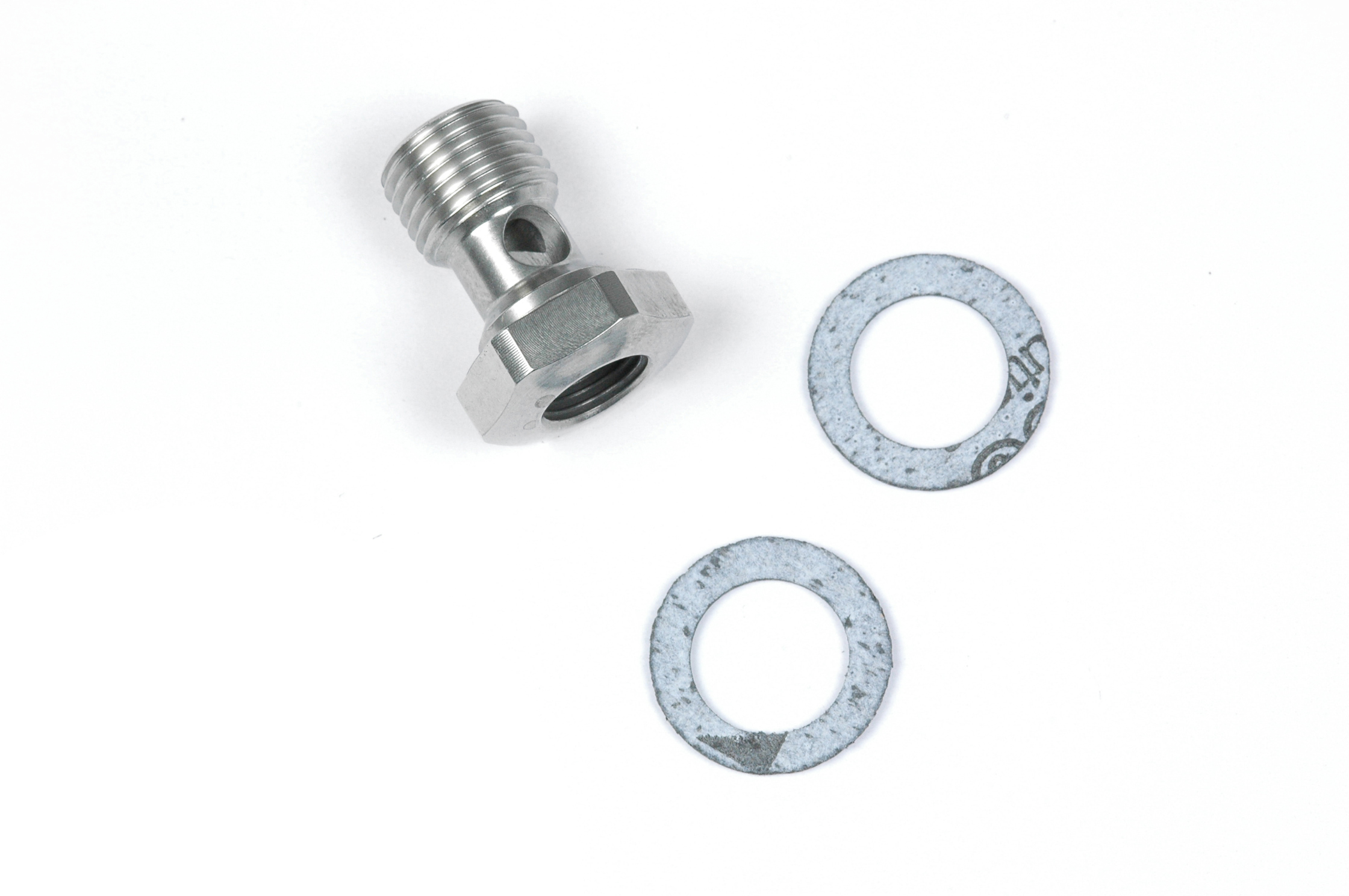 Banjo bolt. Fits fuel gauge Stromberg