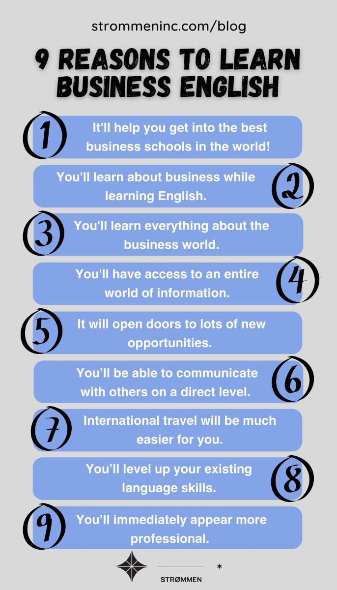 9 Reasons Learning Business English will Advance Your Career