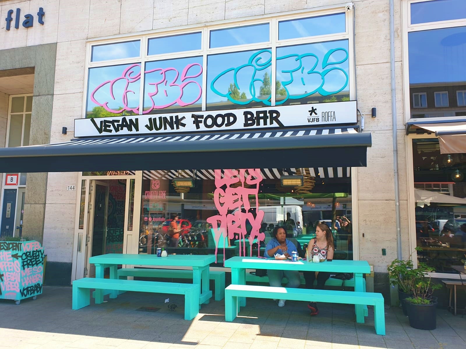 Vegan Junk Food Bar Roffa gevaarlijk voor vleeseters Hotspot