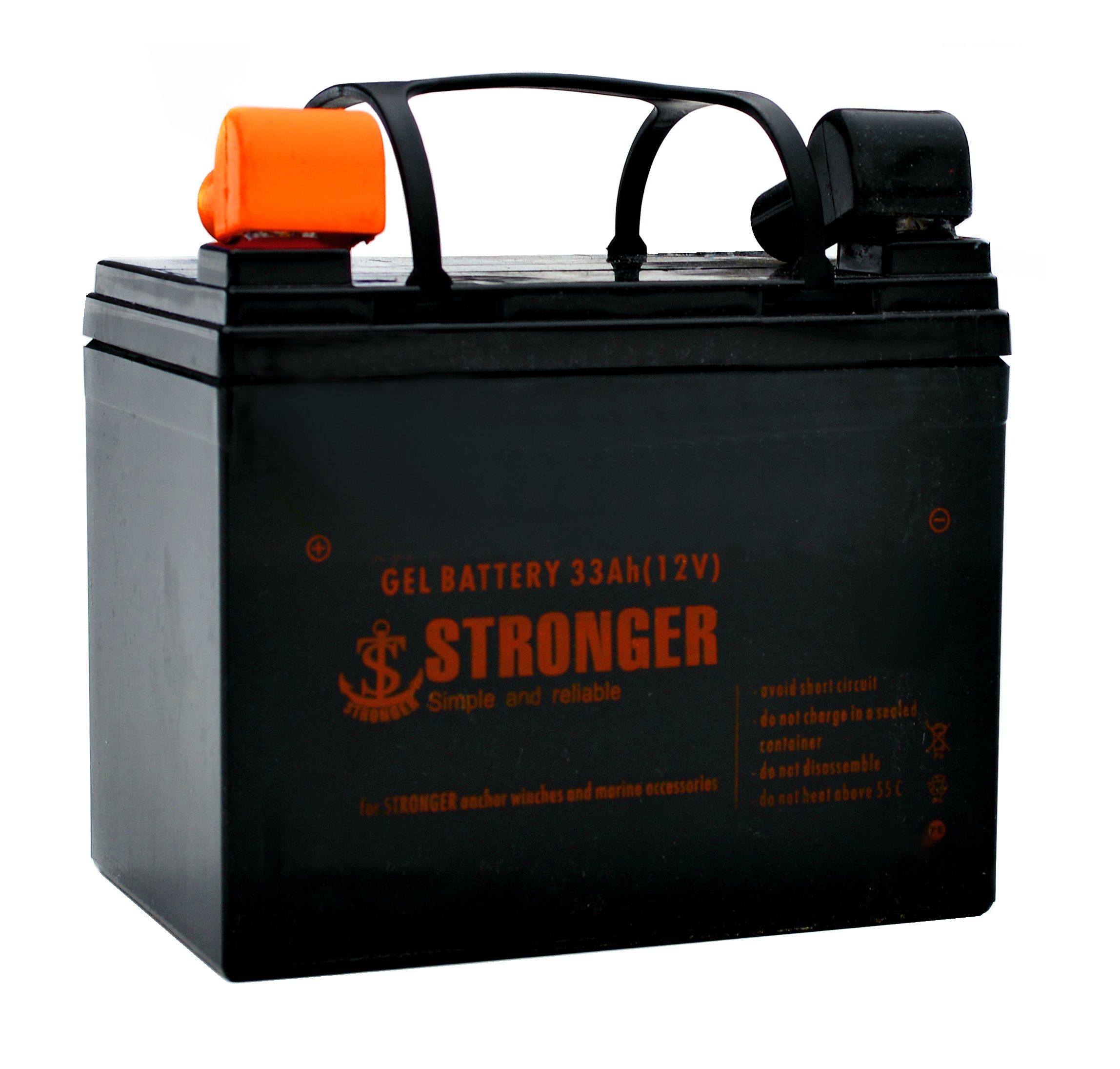 Gel traction battery STRONGER 33Ah (12V) Stronger