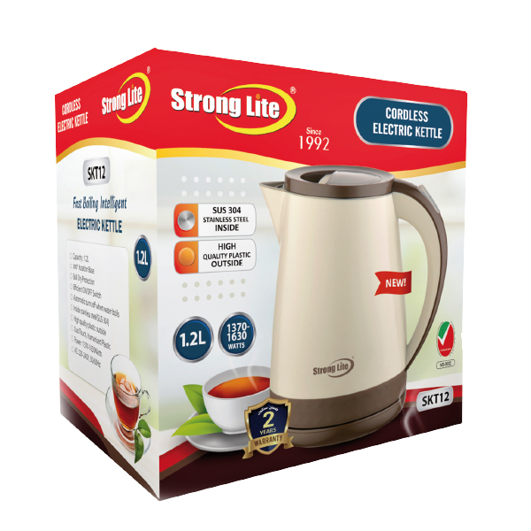 Electric Kettle cum Flask SKT12 Strong Lite Global