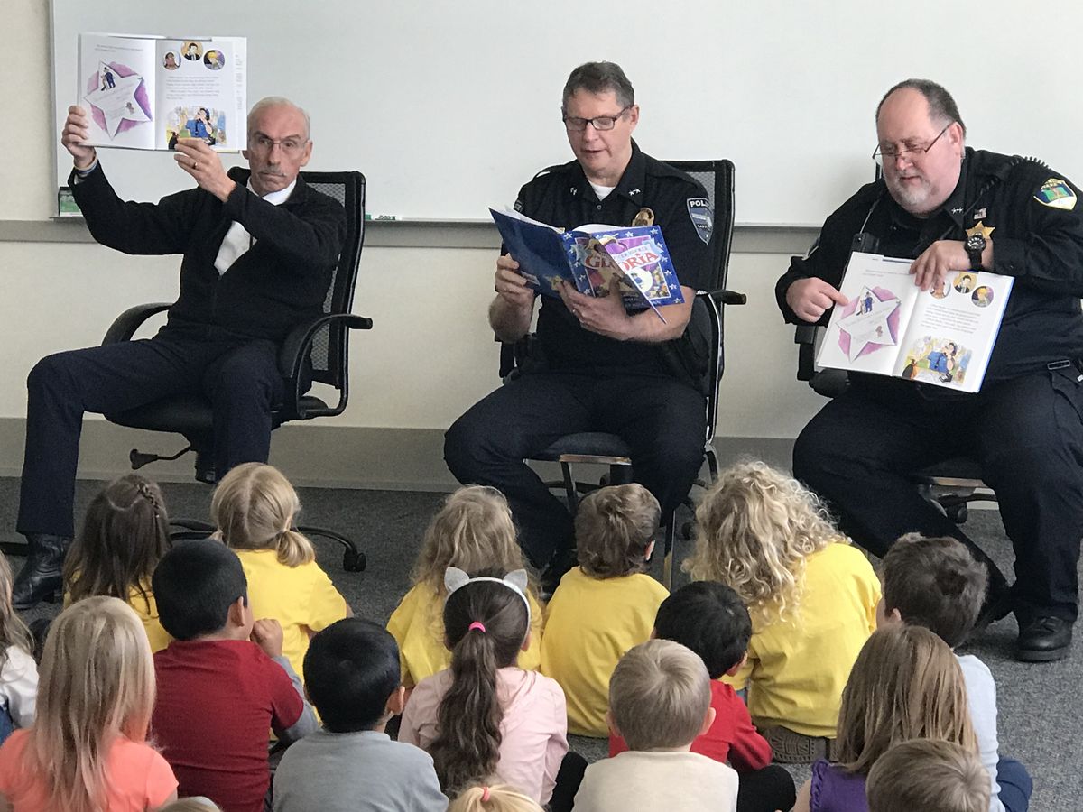 Law Enforcement Leaders Visit Astoria PreK Students